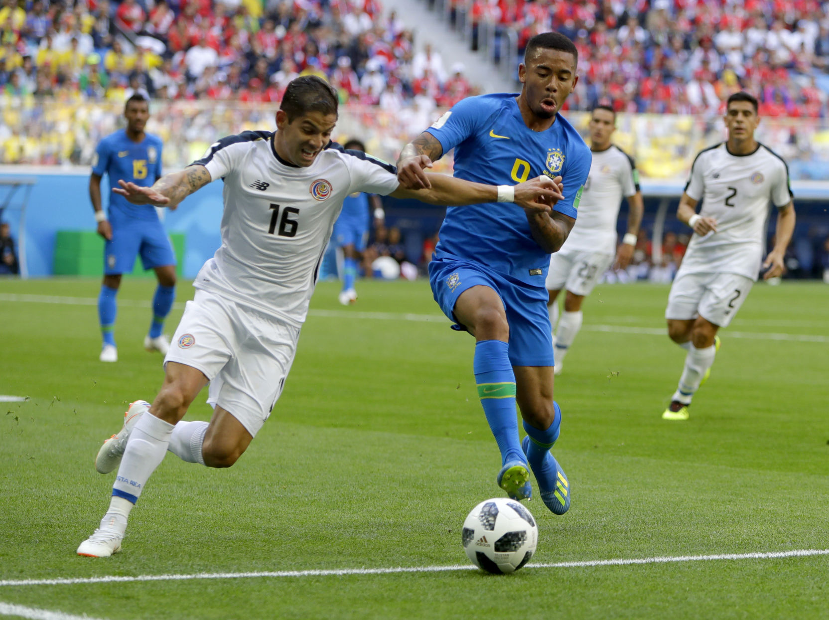 Brazil beats Costa Rica